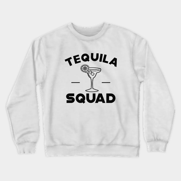 Bridesmaid / Bride - Tequila Squad Crewneck Sweatshirt by KC Happy Shop